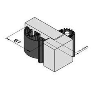 Image du produit ANTI PINCE DOIGTS ELEGANCE 7014F PORTE STD BOIS