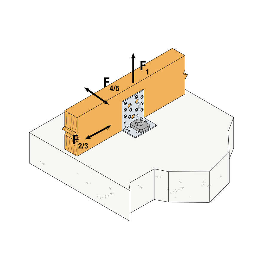 Image du produit EQUERRE MULTIUSAGES RENFORCEE 90/48/116/3