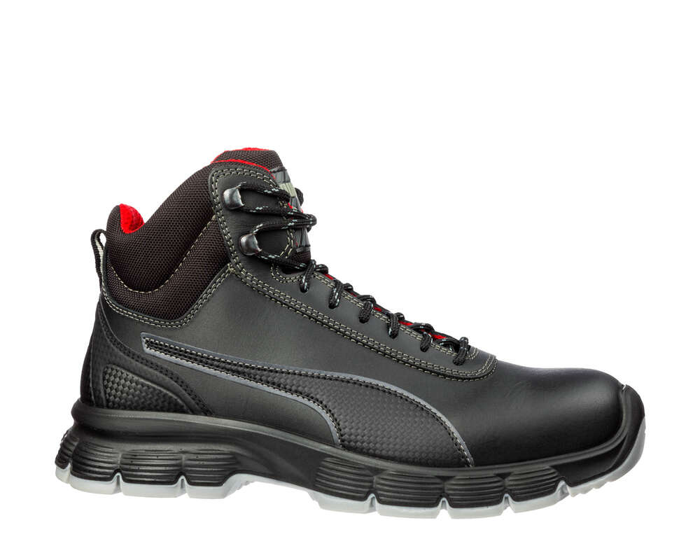 Image du produit CHAUSSURE CONDOR BLACK - MID (mi-haute) S3 ESD SRC - NOIR / GRIS - POINTURE 41