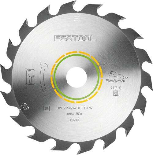 Image du produit LAME SCIE CIRCULAIRE 225X2.6X30 PW18 FESTOOL