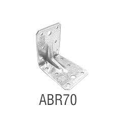 Image du produit EQUERRE RENFORCEE ABR 70x70x55mm - ÉP. 2mm