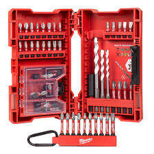 Image produit COFFRET D'EMBOUTS SHOCKWAVE + MOUSQUETON 54pcs