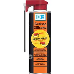 Image produit GRAISSE SILICONE TRANSLUCIDE DOUBLE SPRAY 400ml